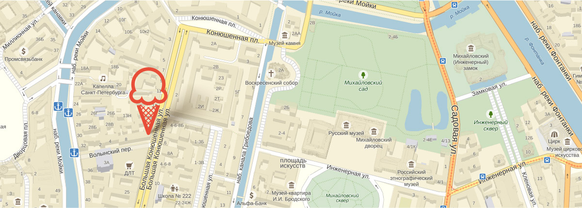 Наш магазин на карте